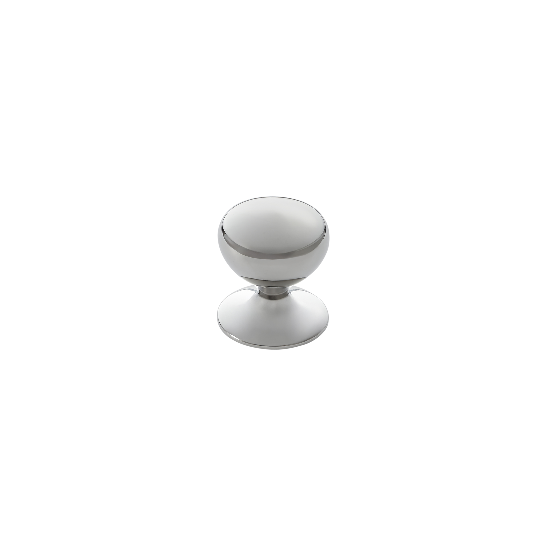 Momo New Hampton Round Knob 32mm in Polished Nickel