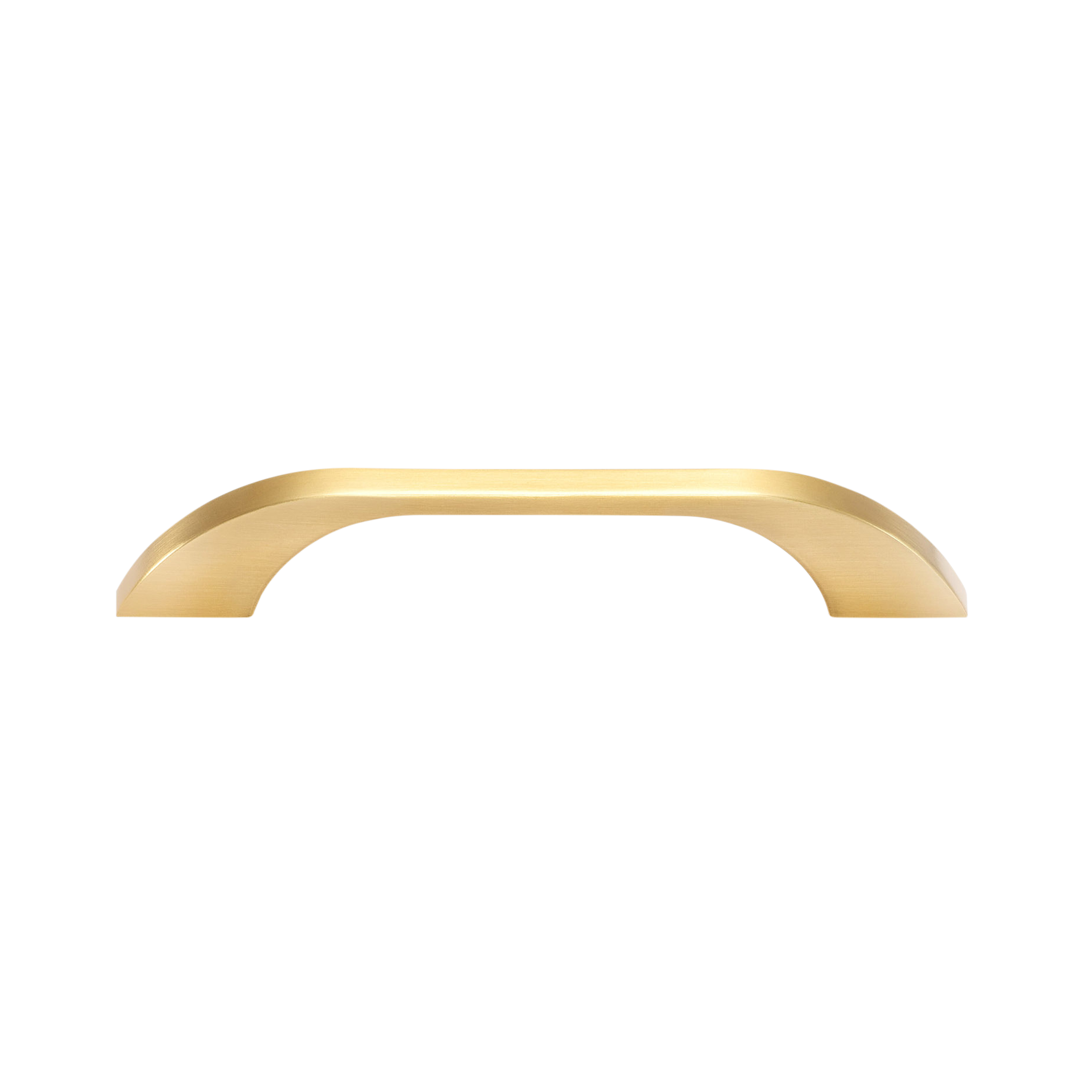 Momo New Prato Bow Handle 128mm In Brushed Matt Brass (1)