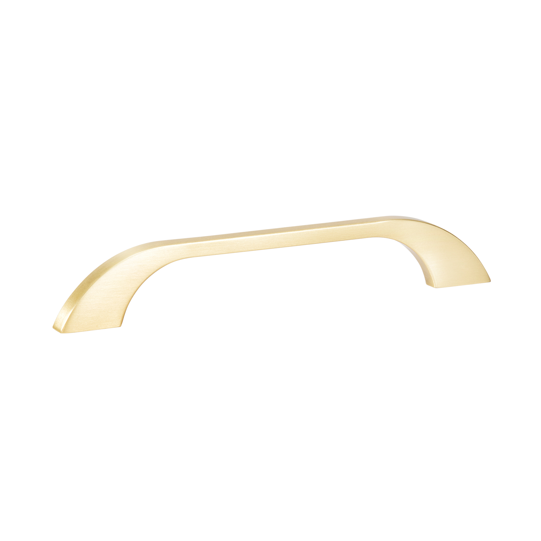 Momo New Prato Bow Handle 160mm In Brushed Matt Brass