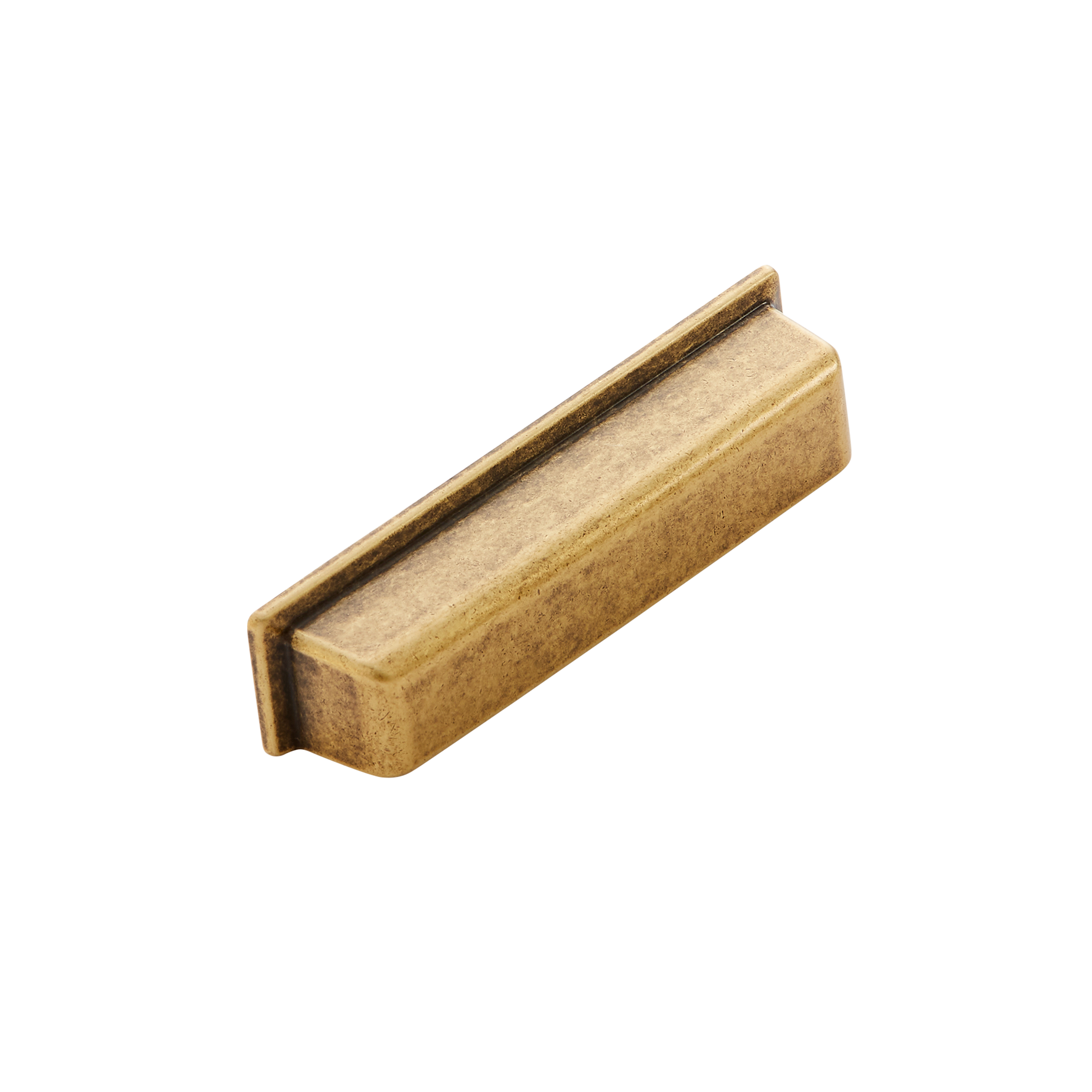 Momo Otto Cup Pull 96mm In Antique Brass