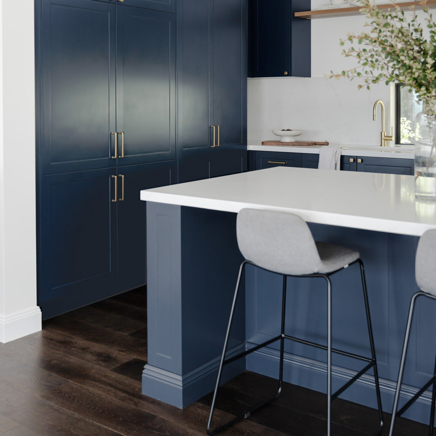 Momo Otto D Handle 160mm In Satin Brass (2)