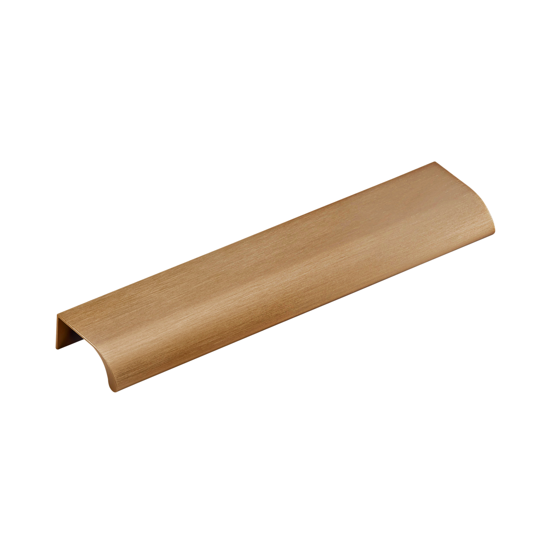 Momo Ona Lip Pull 128mm in Brushed Dark Brass