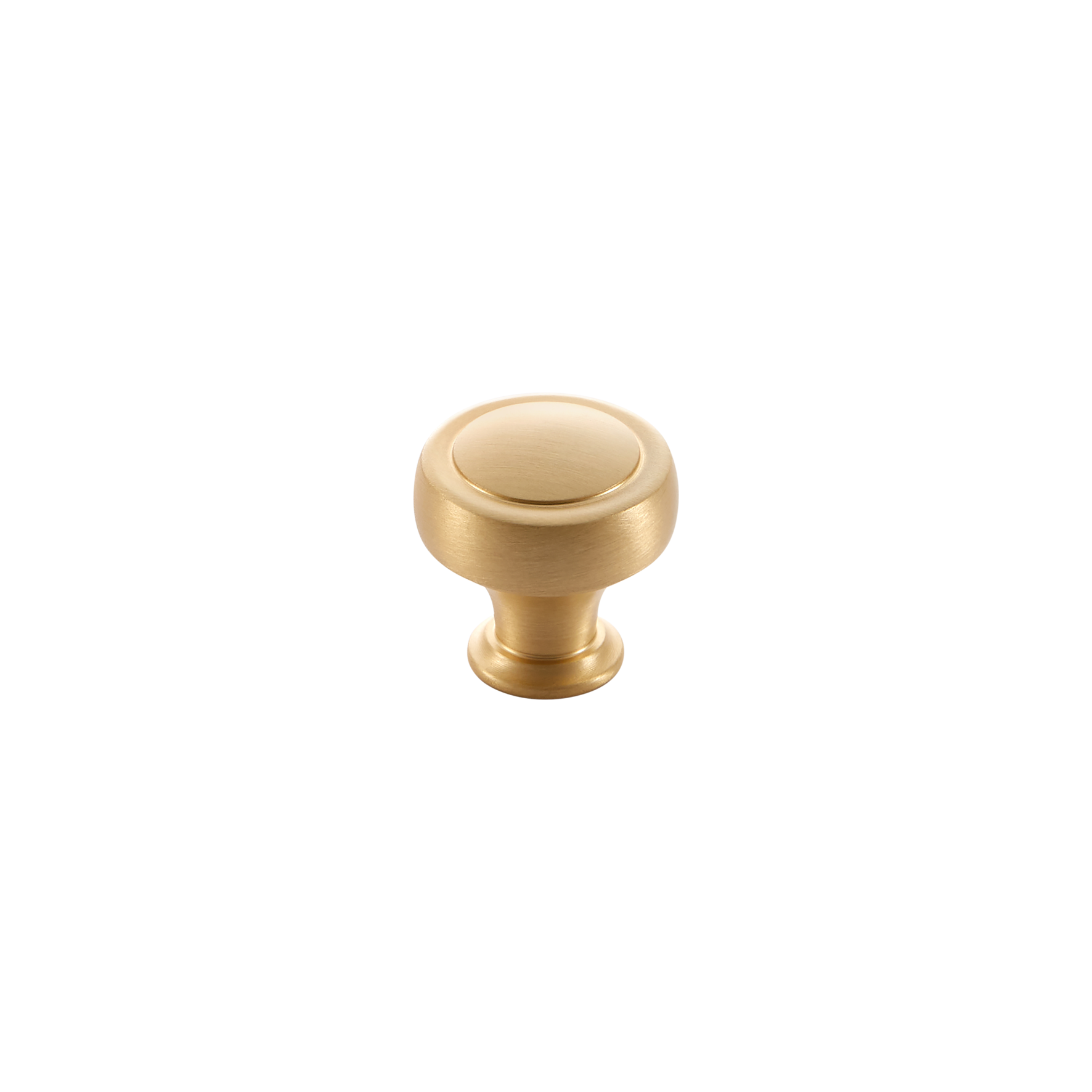 Momo Pellaro Knob  32mm in Brushed Matt Brass