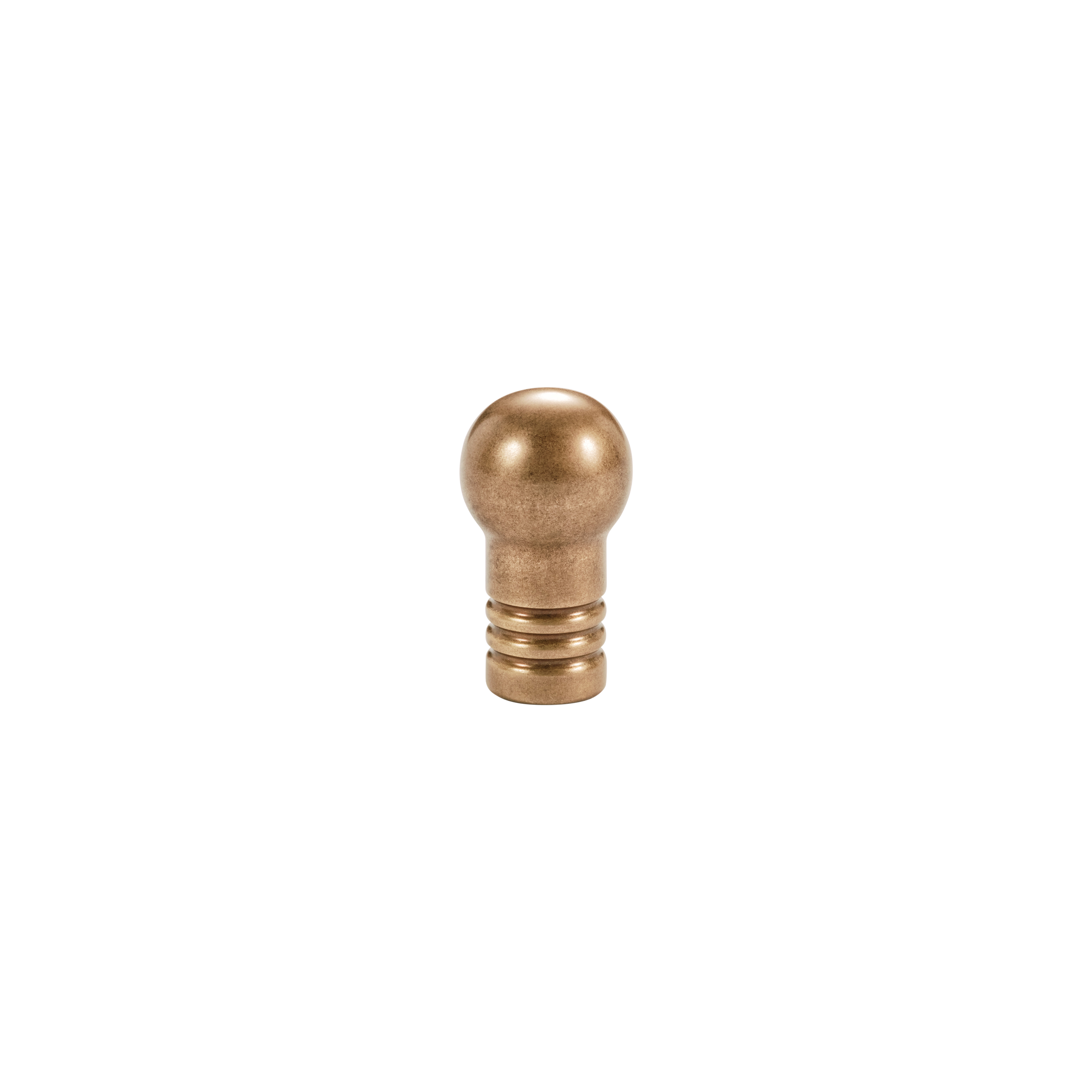 Momo Parla Knob 20mm in Old Burnished Brass