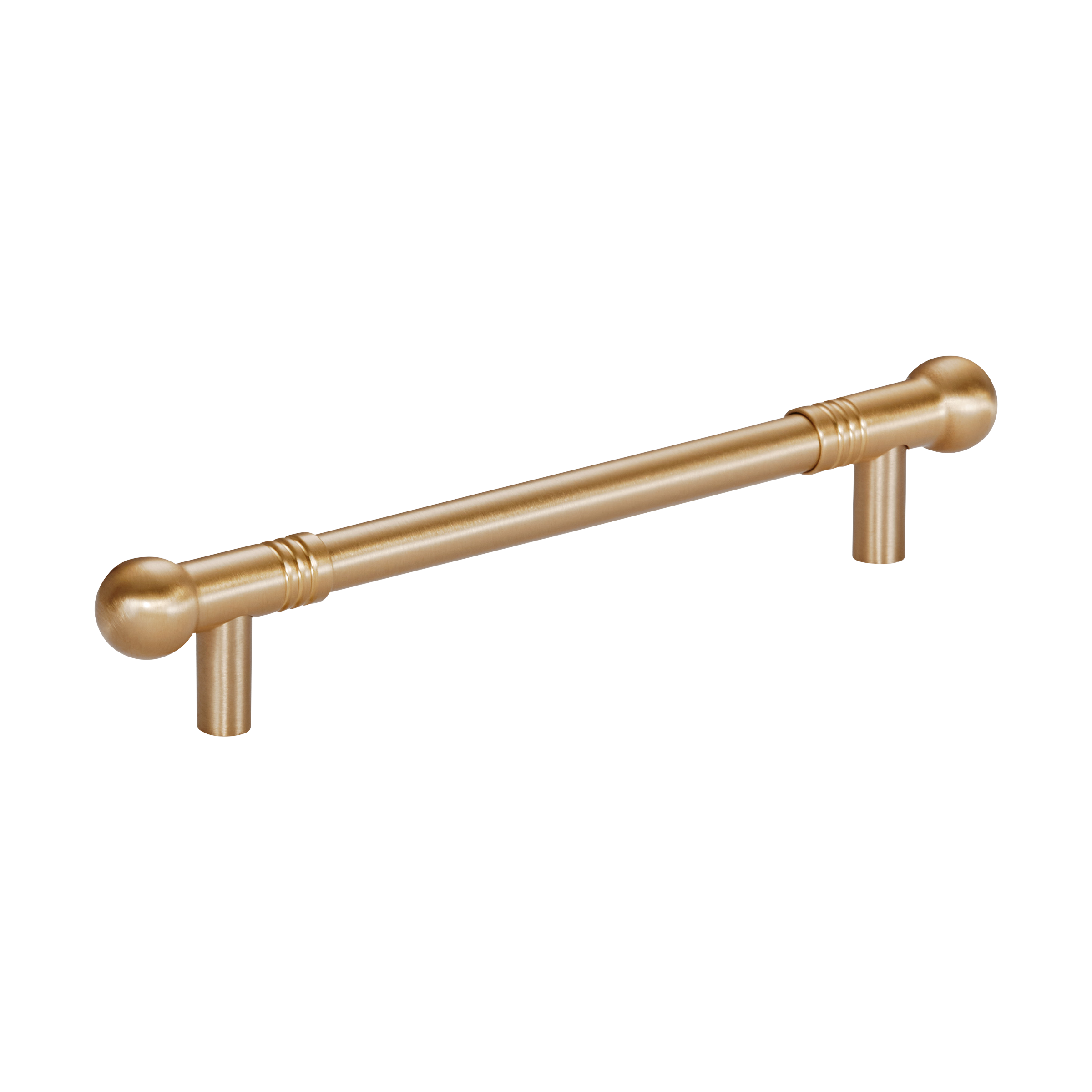 Momo Parla Bar Pull 160mm in Brushed Satin Brass