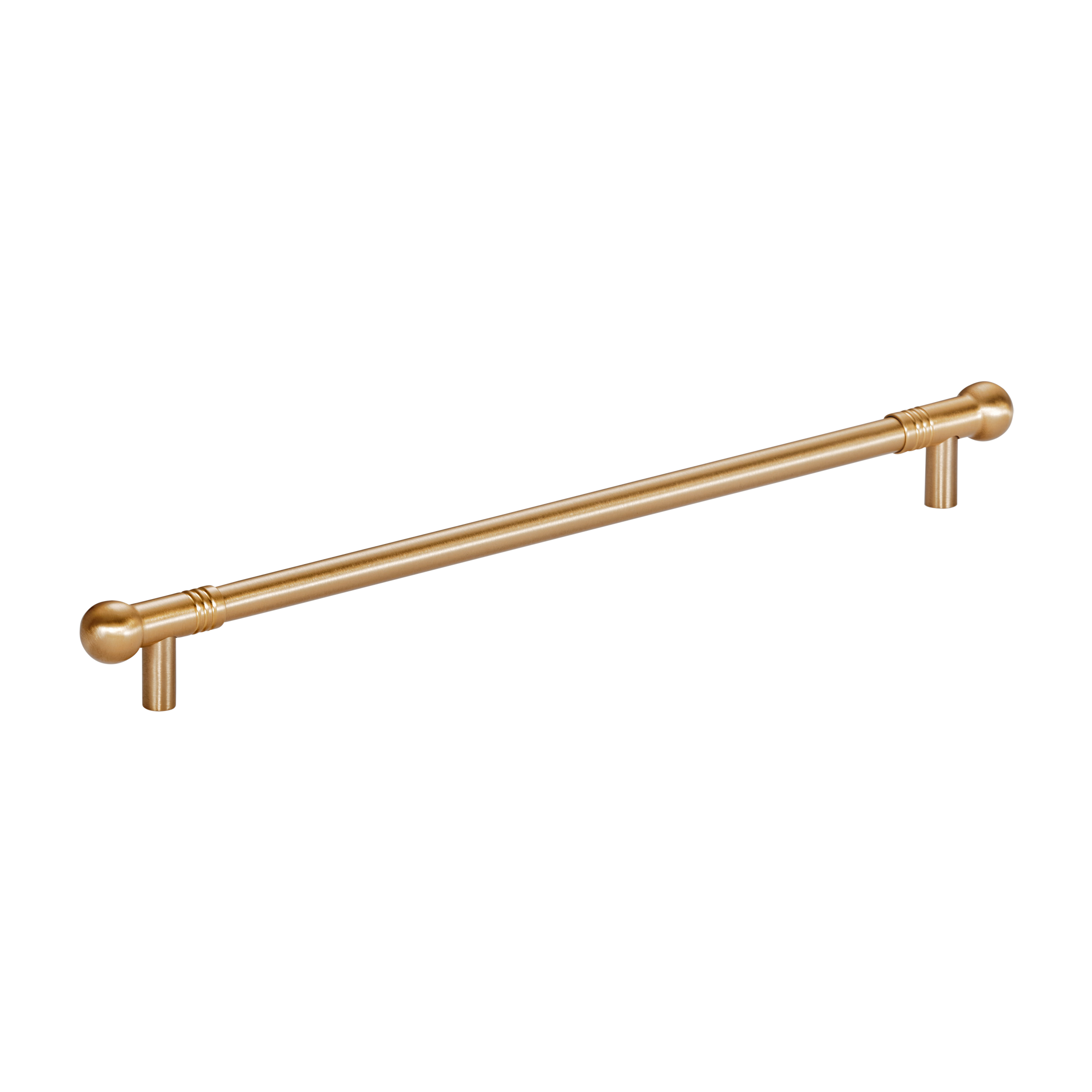 Momo Parla Bar Pull 320mm in Brushed Satin Brass