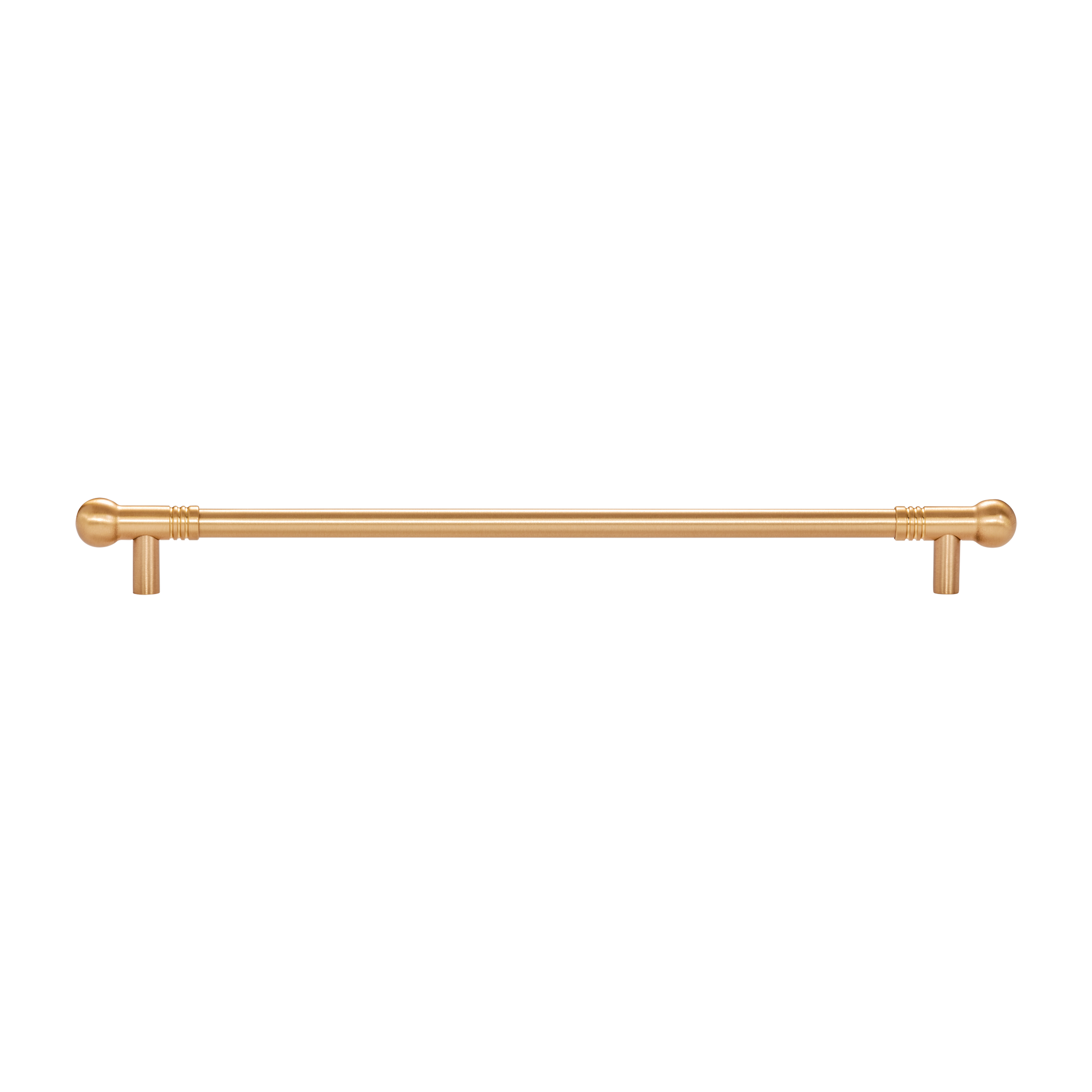 Momo Parla Bar Pull 320mm in Brushed Satin Brass (1)