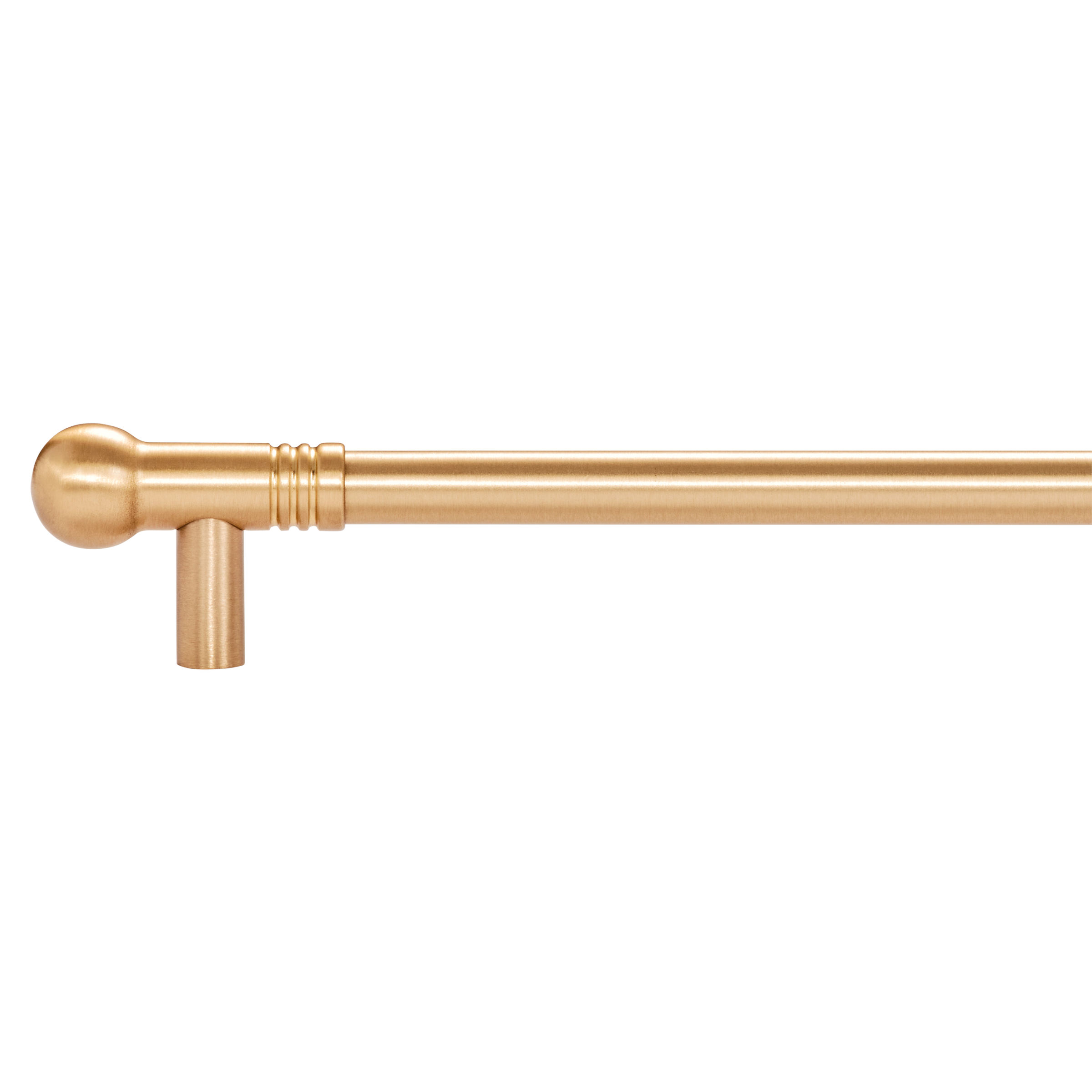 Momo Parla Bar Pull 320mm in Brushed Satin Brass (2)