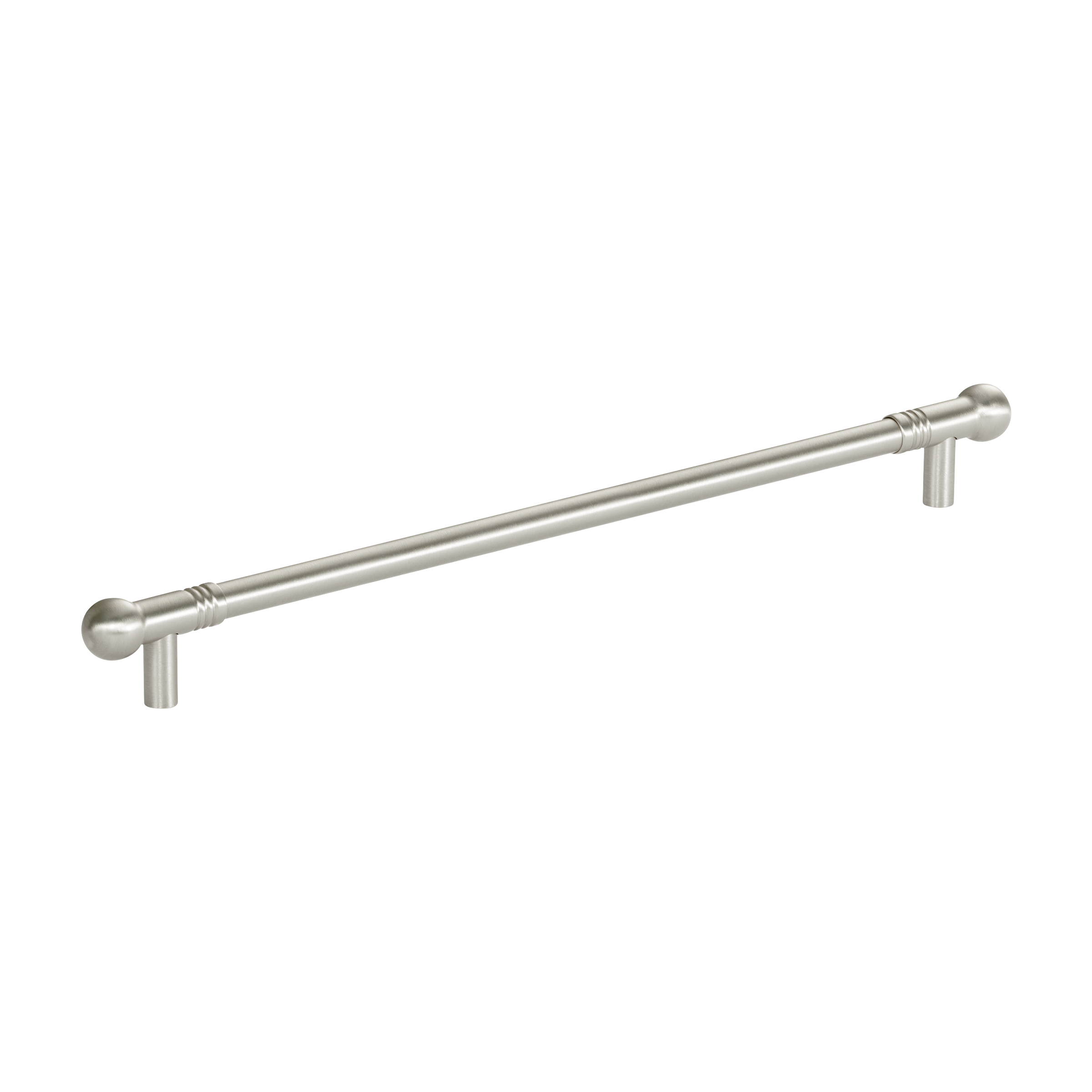 Momo Parla Bar Pull 320mm in Dull Brushed Nickel
