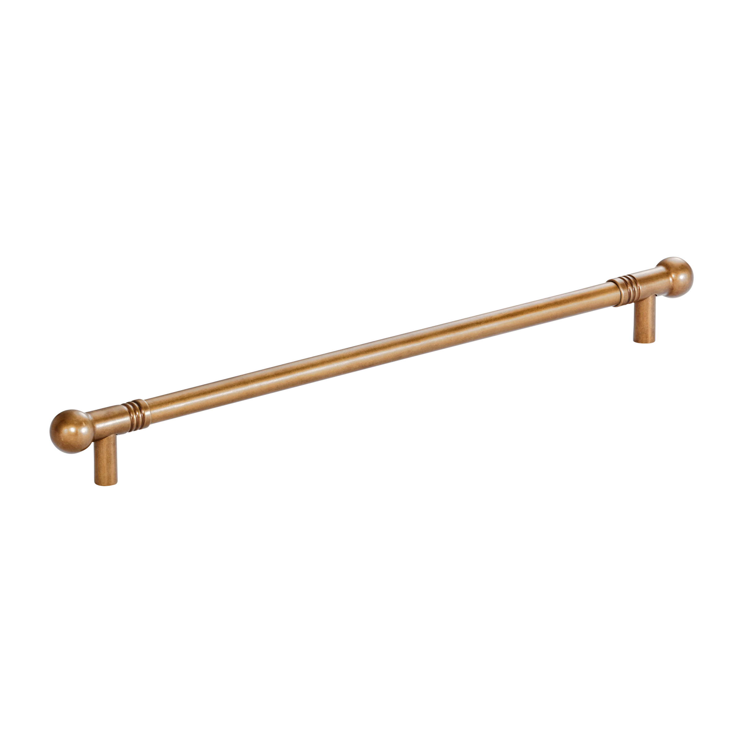 Momo Parla Bar Pull 320mm in Old Burnished Brass