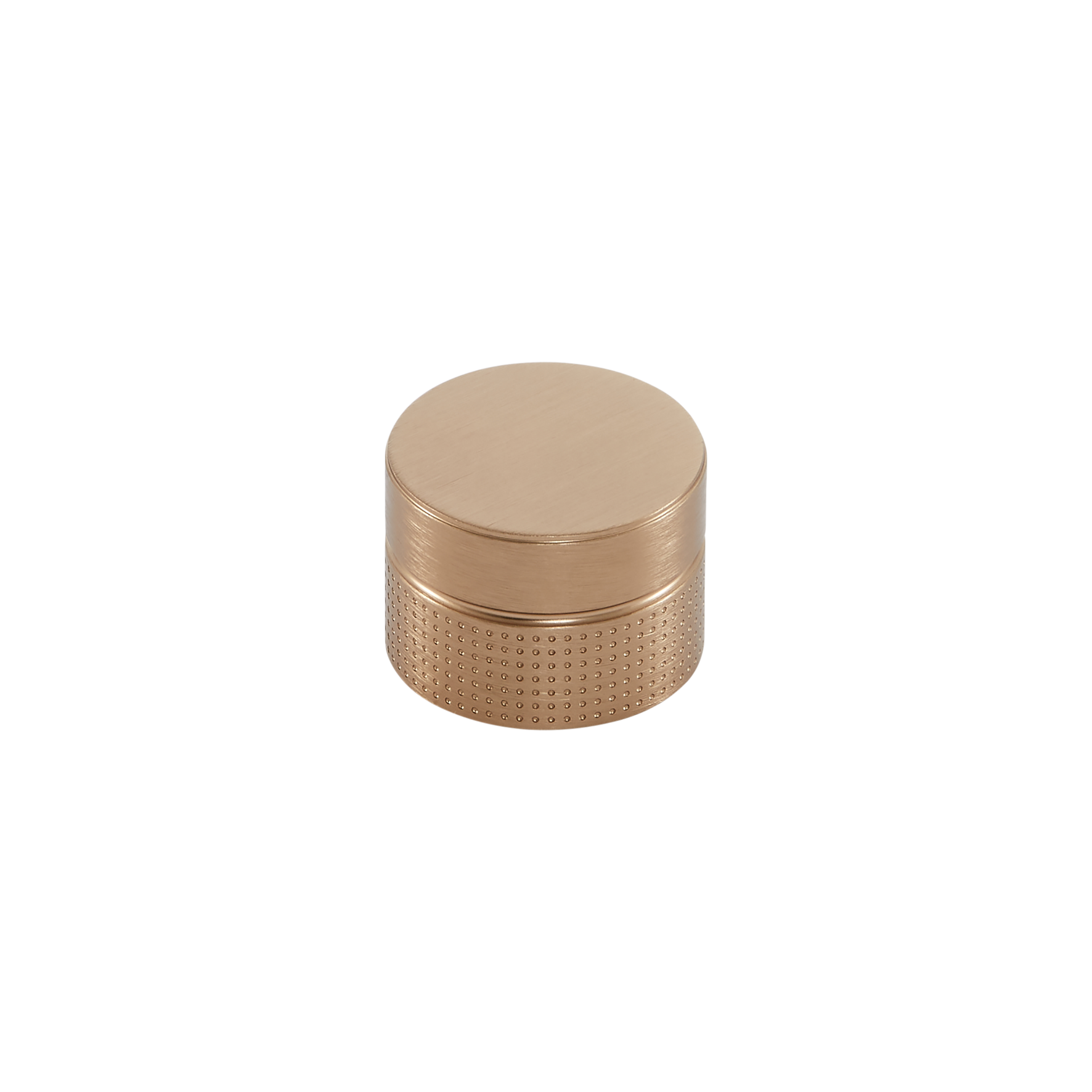 Momo Point Round Knob 40mm in Brushed Dark Brass