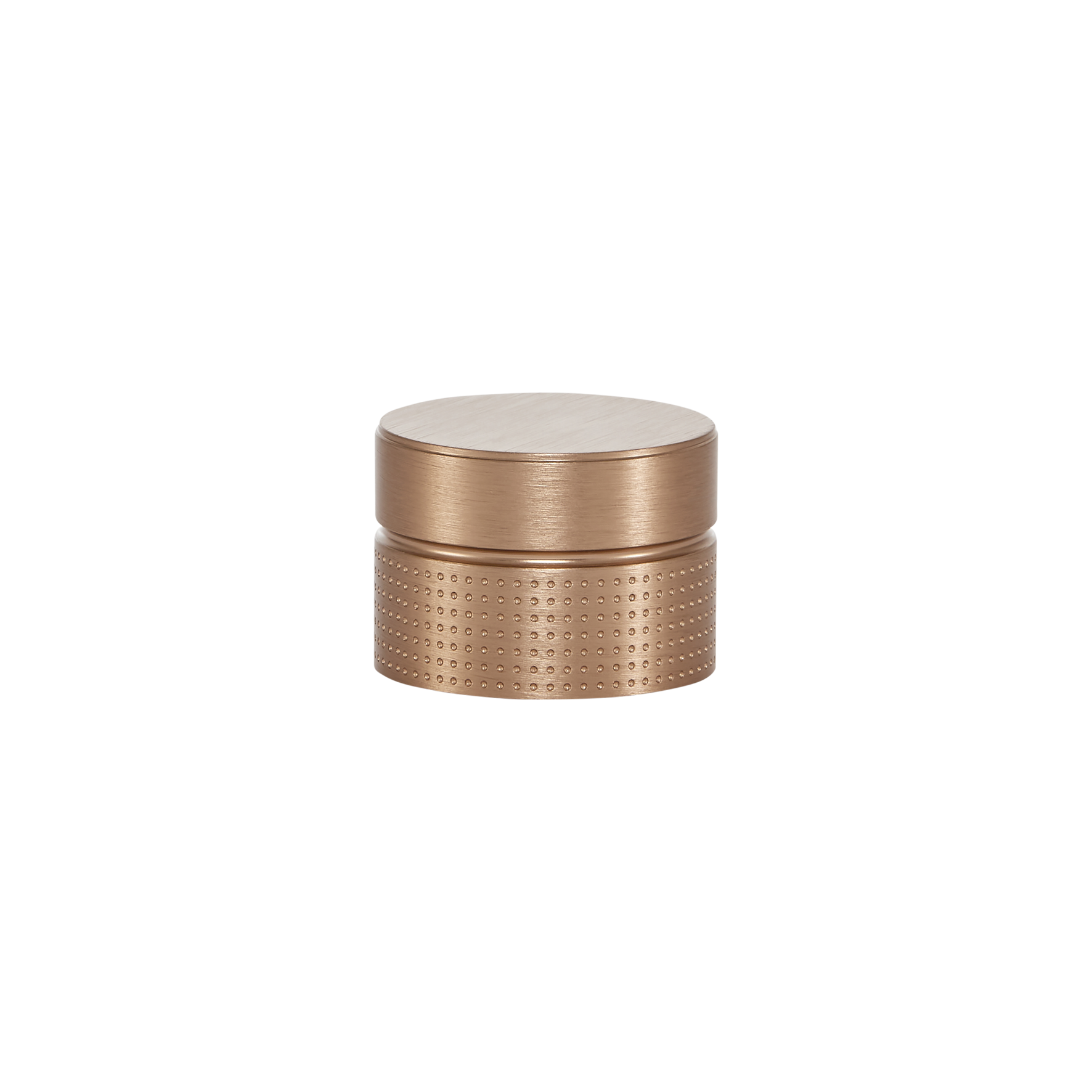 Momo Point Round Knob 40mm in Brushed Dark Brass (1)