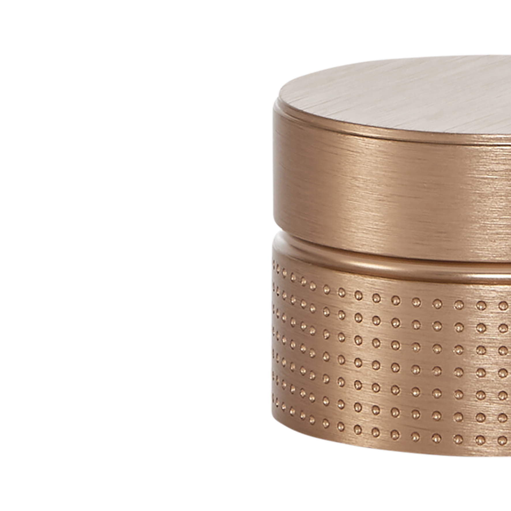 Momo Point Round Knob 40mm in Brushed Dark Brass (2)