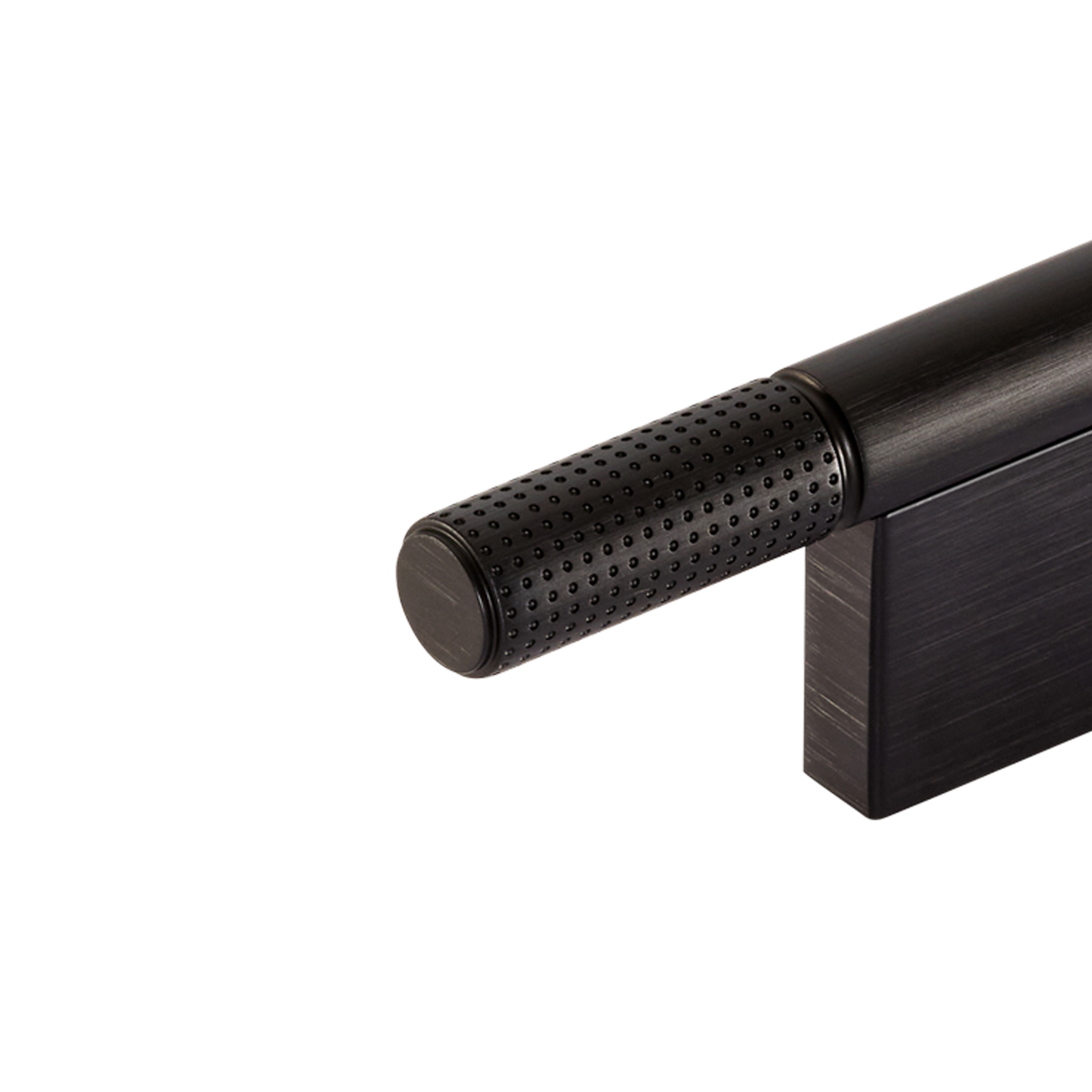 Momo Point T Knob 110mm in Brushed Black (2)