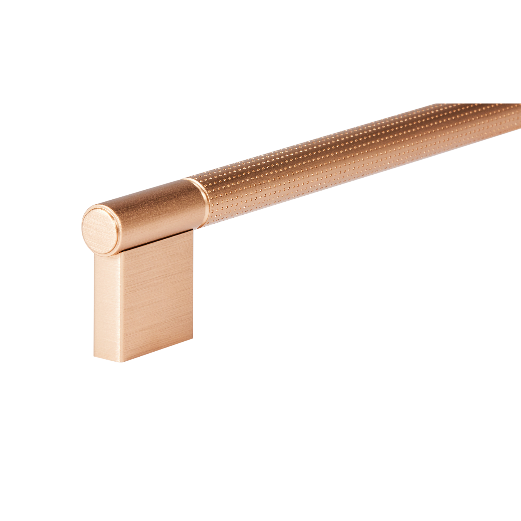 Momo Point D Handle 192mm in Brushed Dark Brass (2)