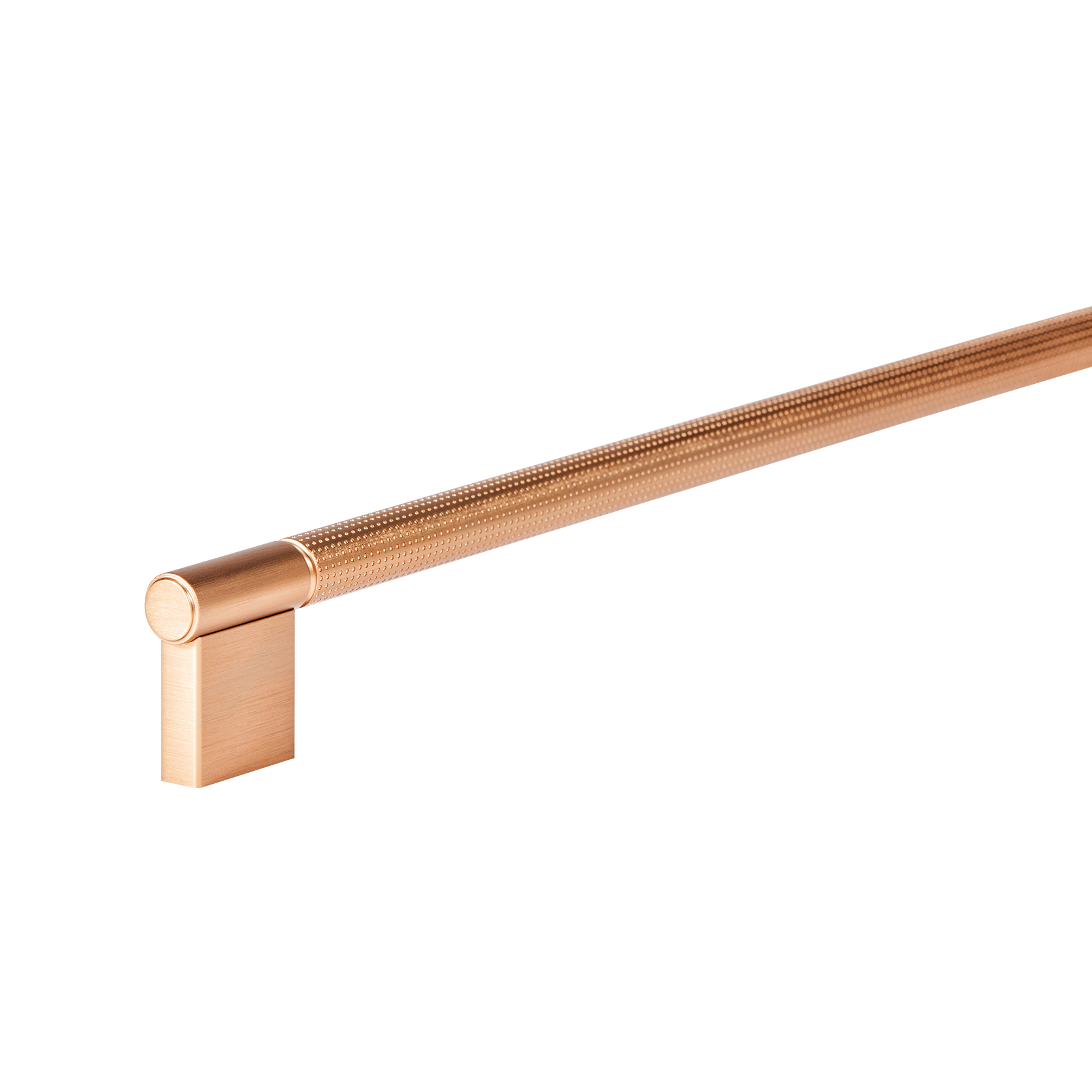 Momo Point D Handle 320mm in Brushed Dark Brass (2)