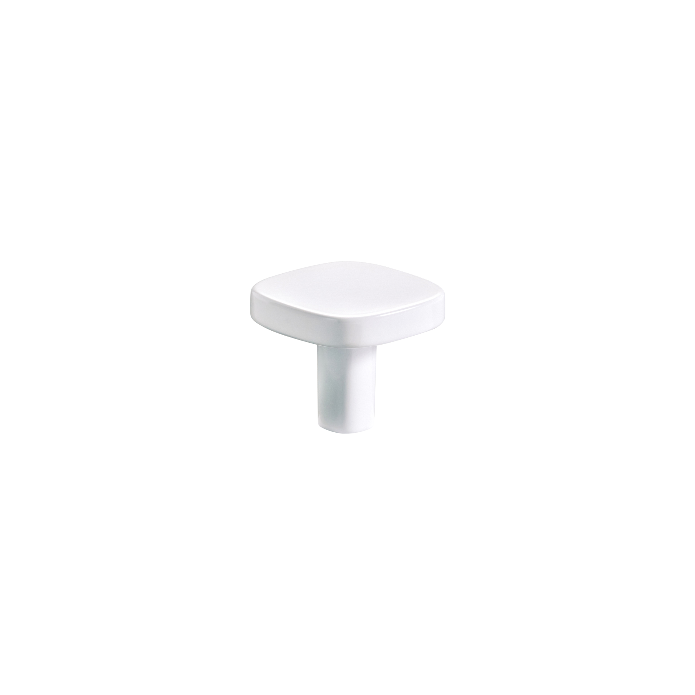 Momo Porto Knob 26mm in Matt White (1)