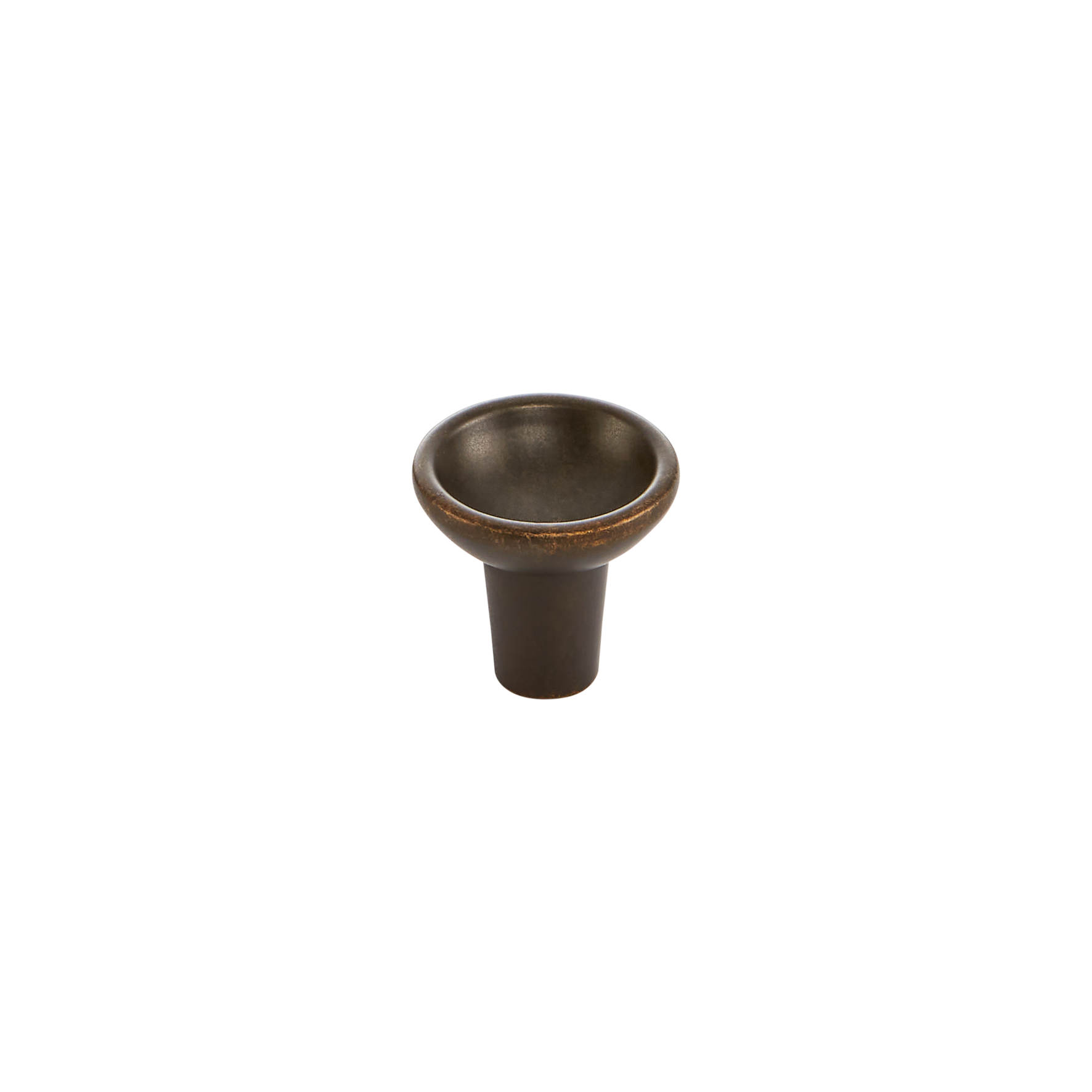 Momo Raviolo Round Knob 29mm in Antique Brass