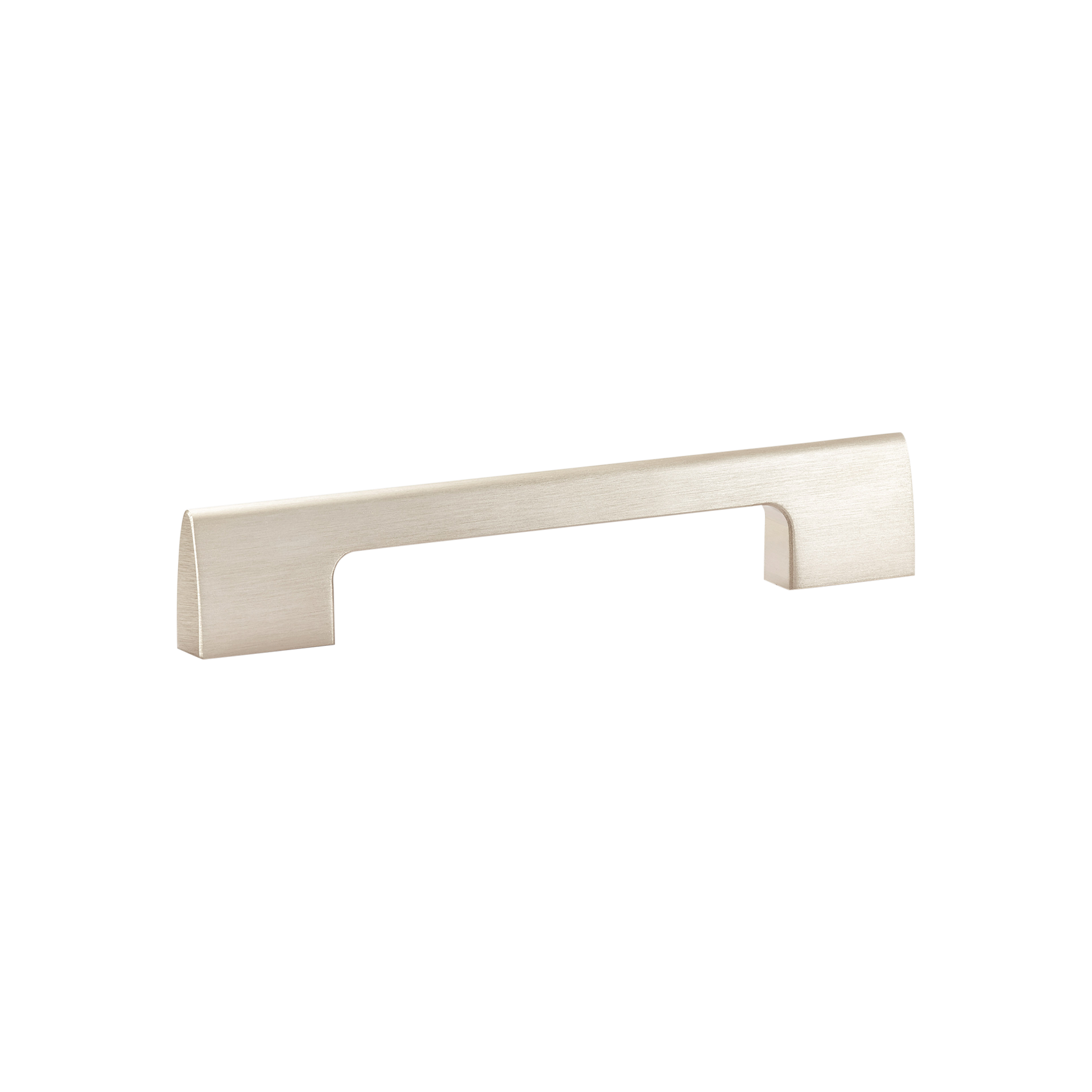 Momo Vieste D Handle 128mm in Aluminium Brushed Nickel