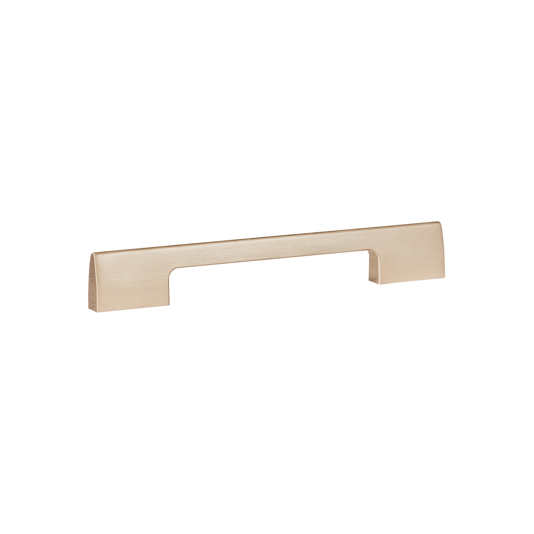 Momo Vieste D Handle 160mm In Aluminium Brushed Nickel