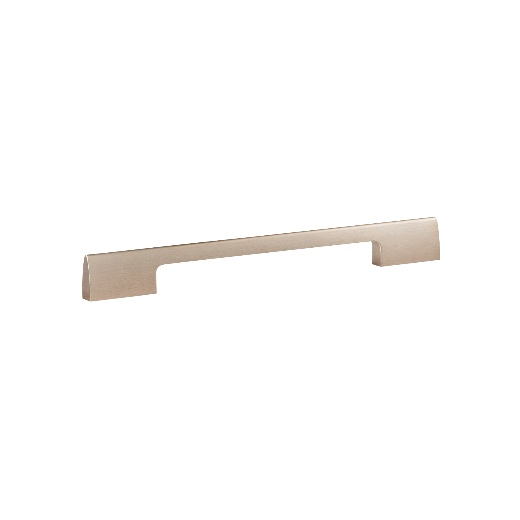 Momo Vieste D Handle 224mm In Aluminium Brushed Nickel