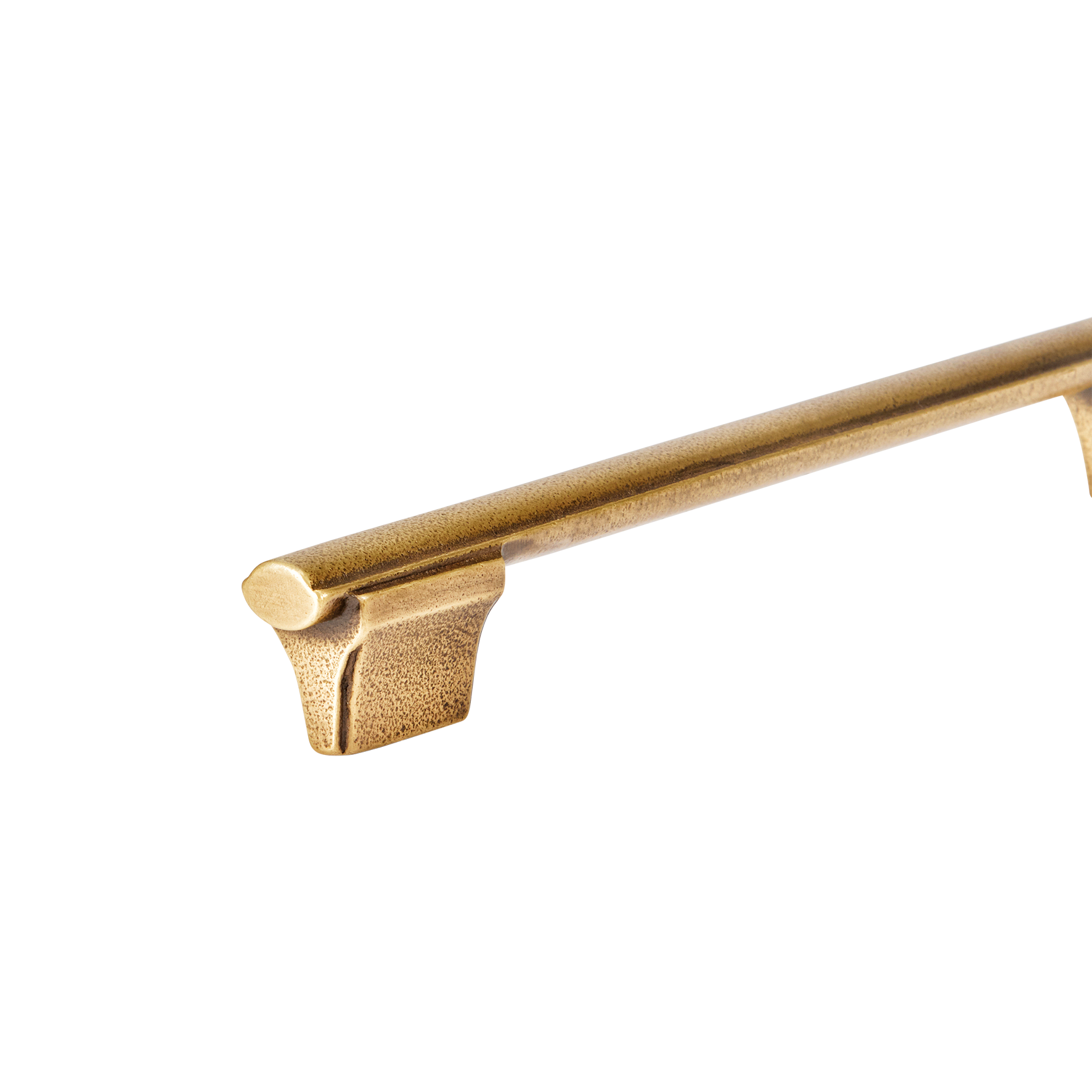 Momo Emma D Handle 160mm In Aged Antique Brass (2)