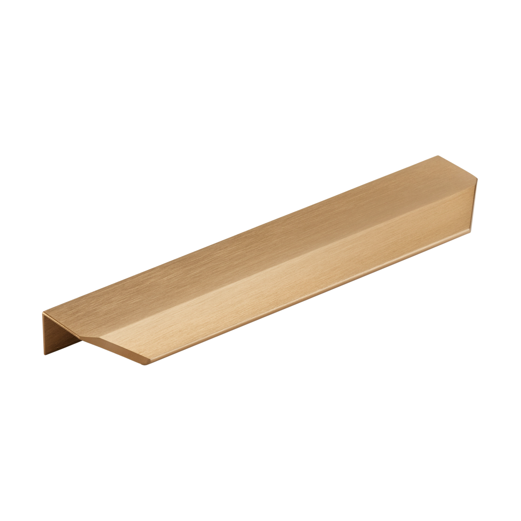 Momo Vann Lip Pull 128mm in Brushed Dark Brass