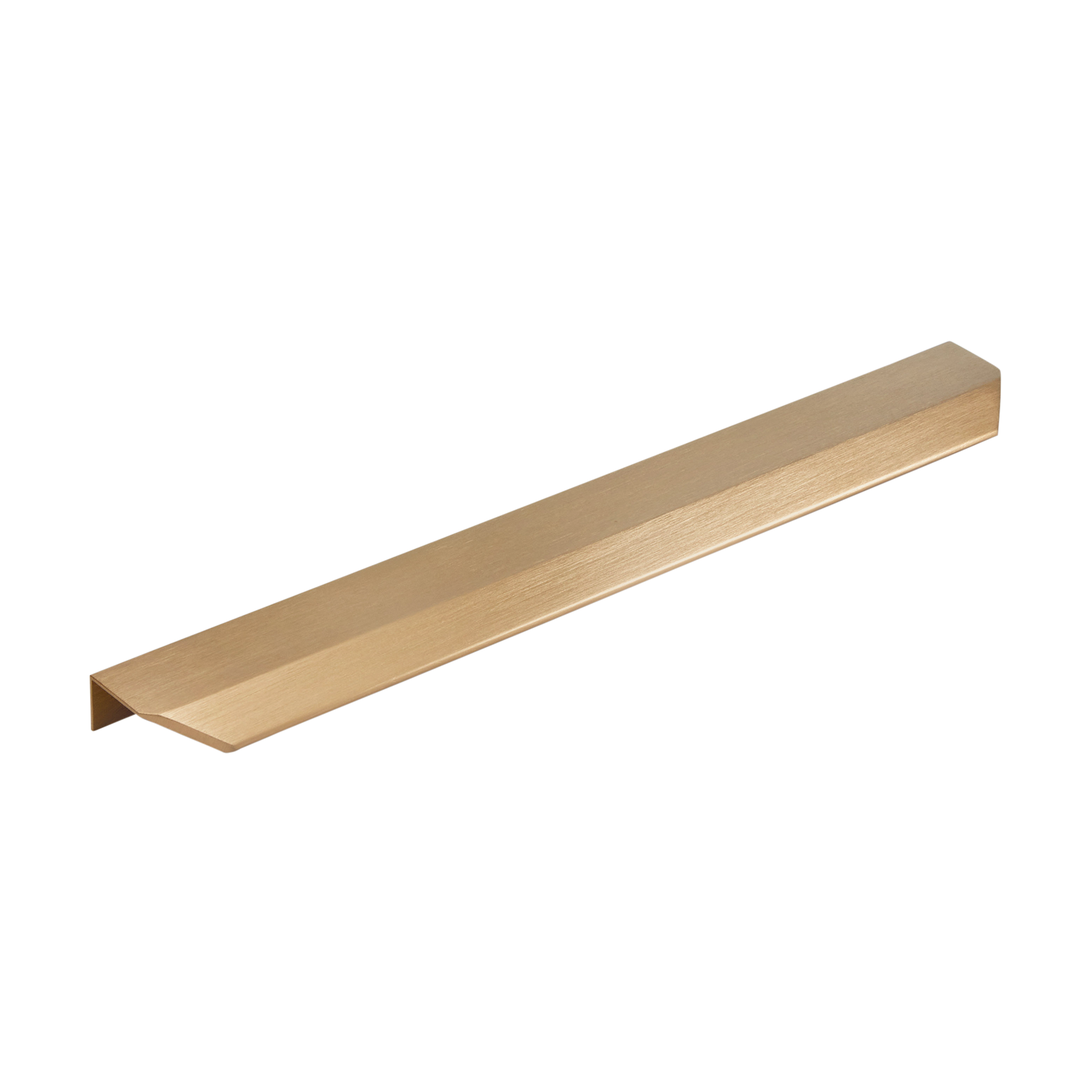 Momo Vann Lip Pull 256mm in Brushed Dark Brass