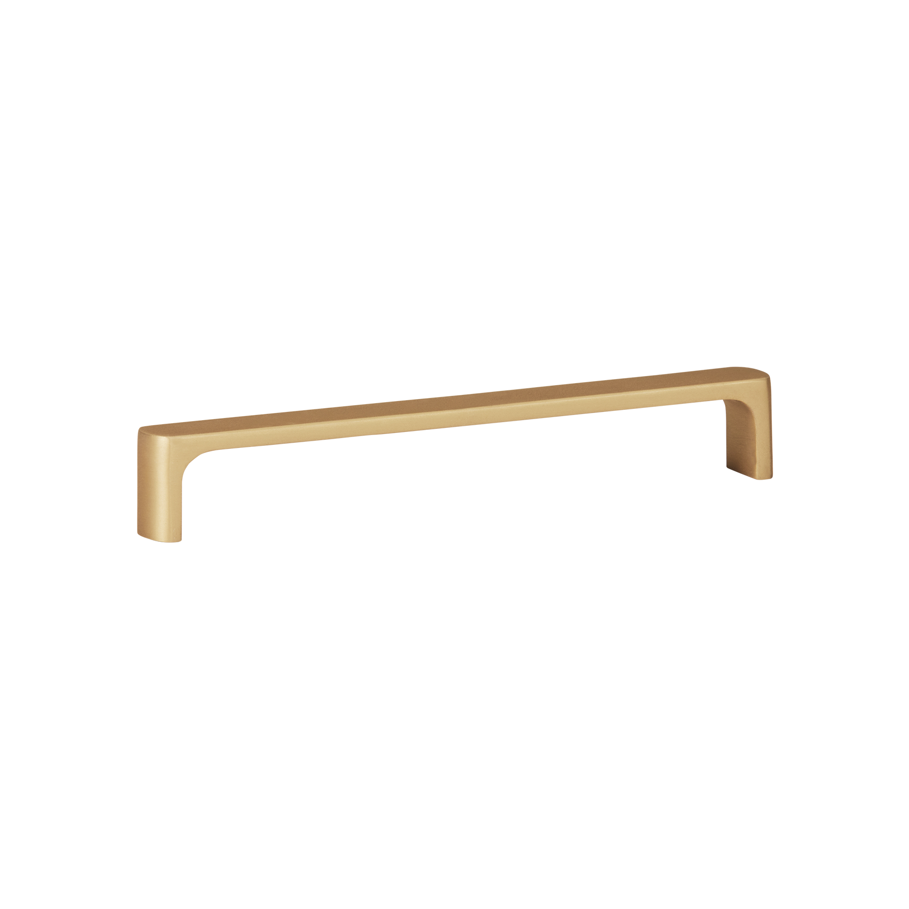 Momo Vena D Handle 160mm in Brushed Satin Brass