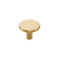 Momo Vena Round Knob 35mm in Brushed Satin Brass