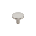 Momo Vena Round Knob 35mm in Dull Brushed Nickel