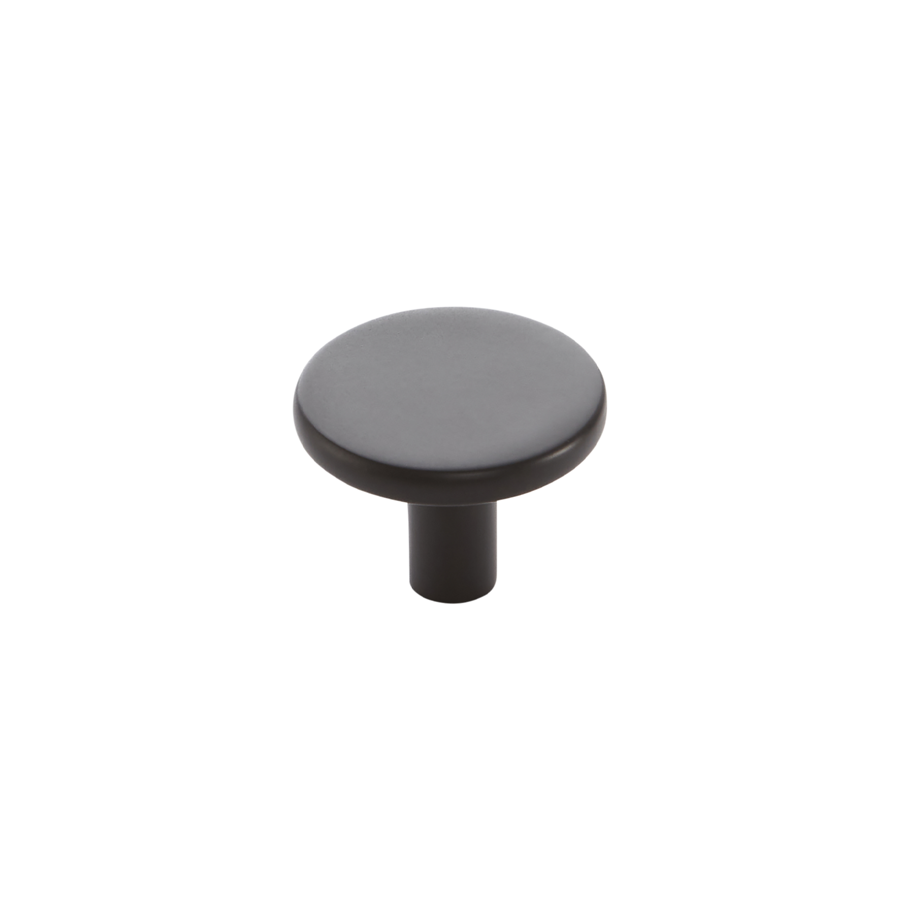 Momo Vena Round Knob 35mm in Matt Black