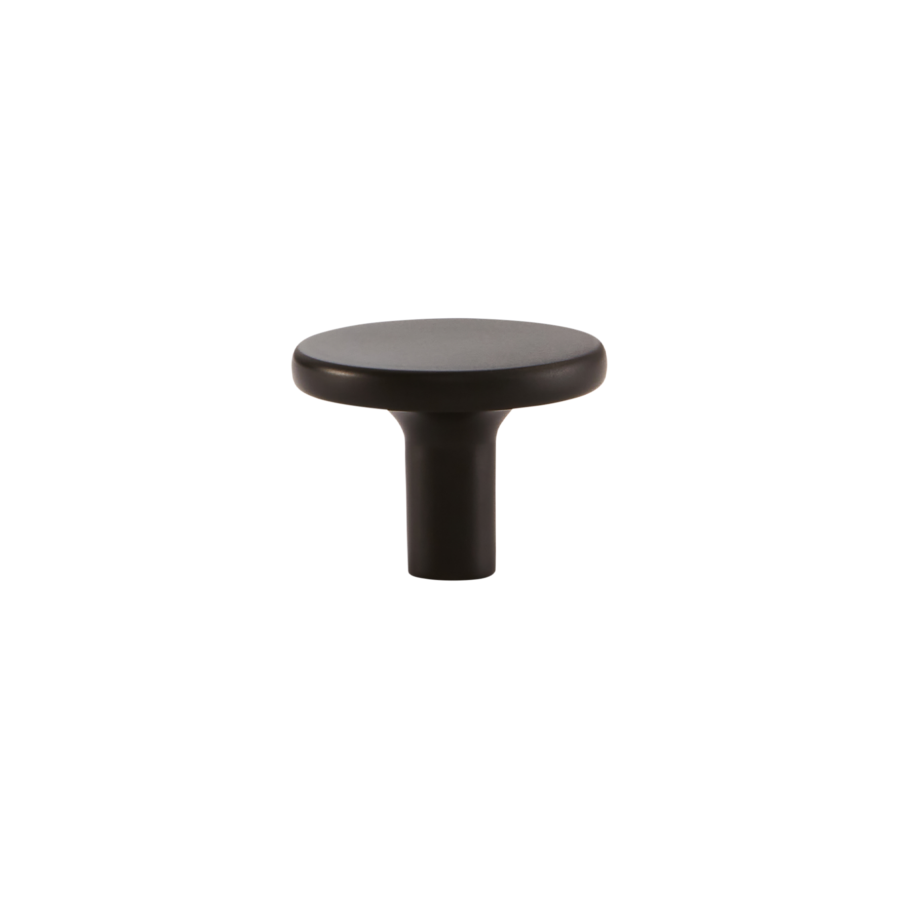 Momo Vena Round Knob 35mm in Matt Black (1)