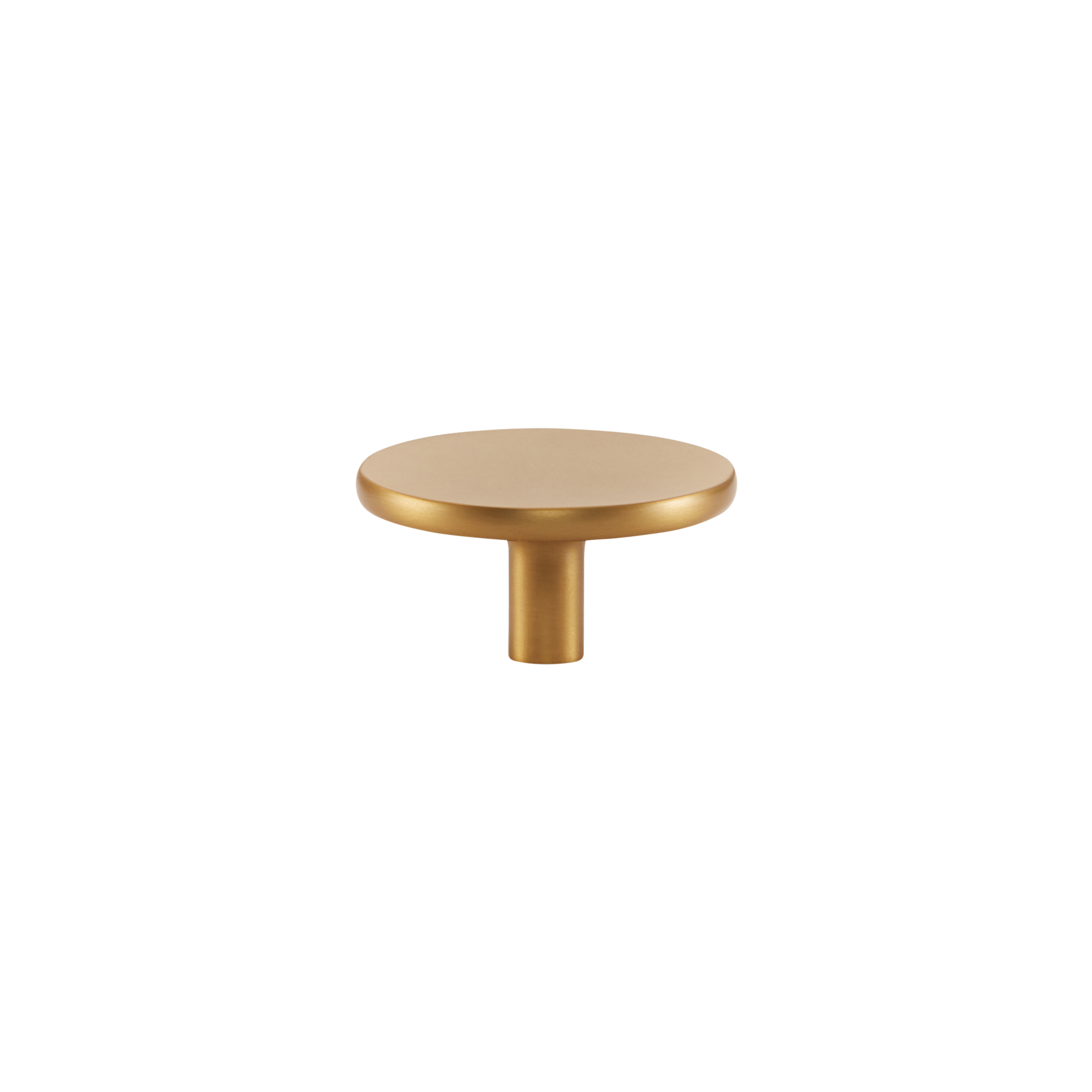Momo Vena Round Knob 50mm in Brushed Satin Brass (1)