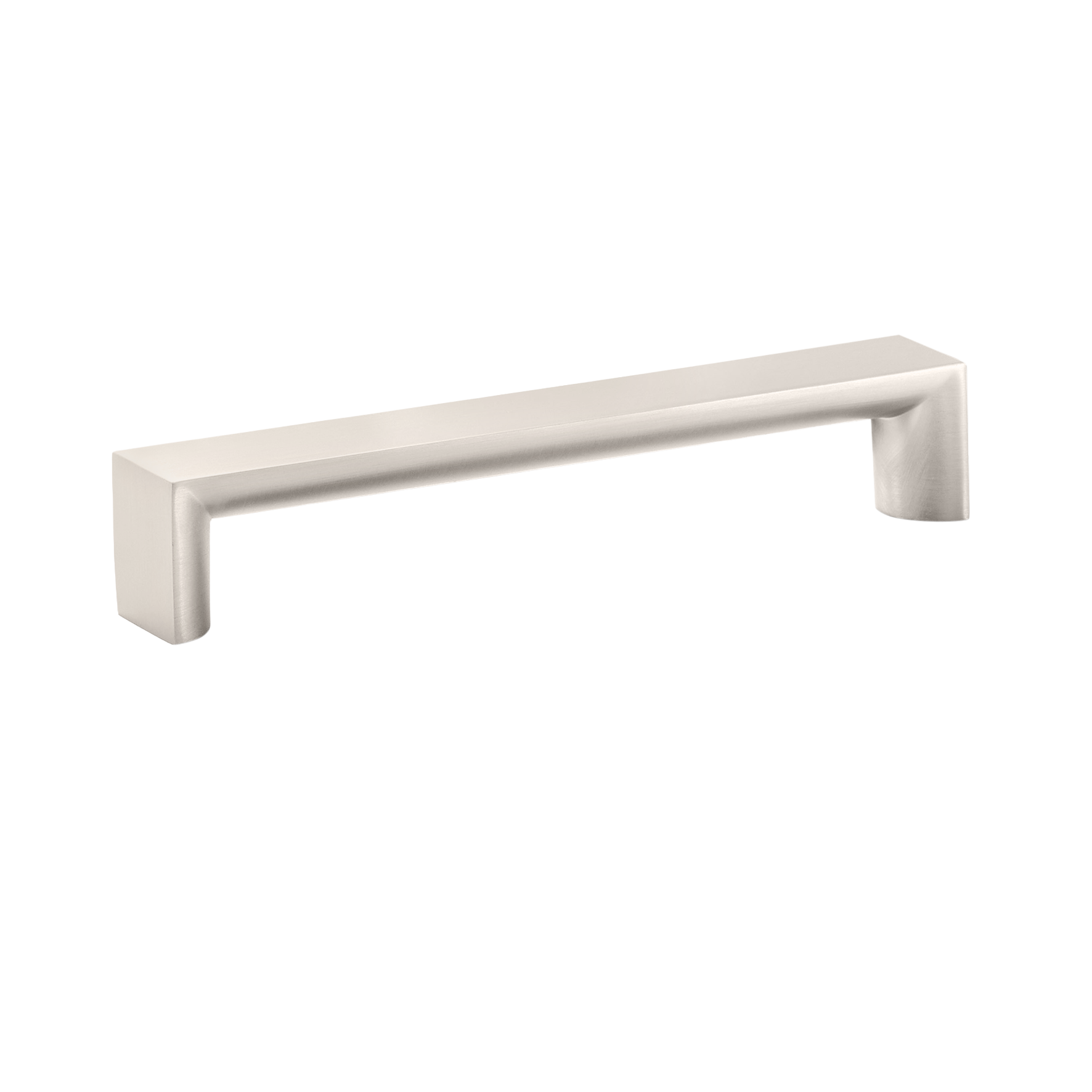 Momo Boston D Handle 128mm In Dull Brushed Nickel