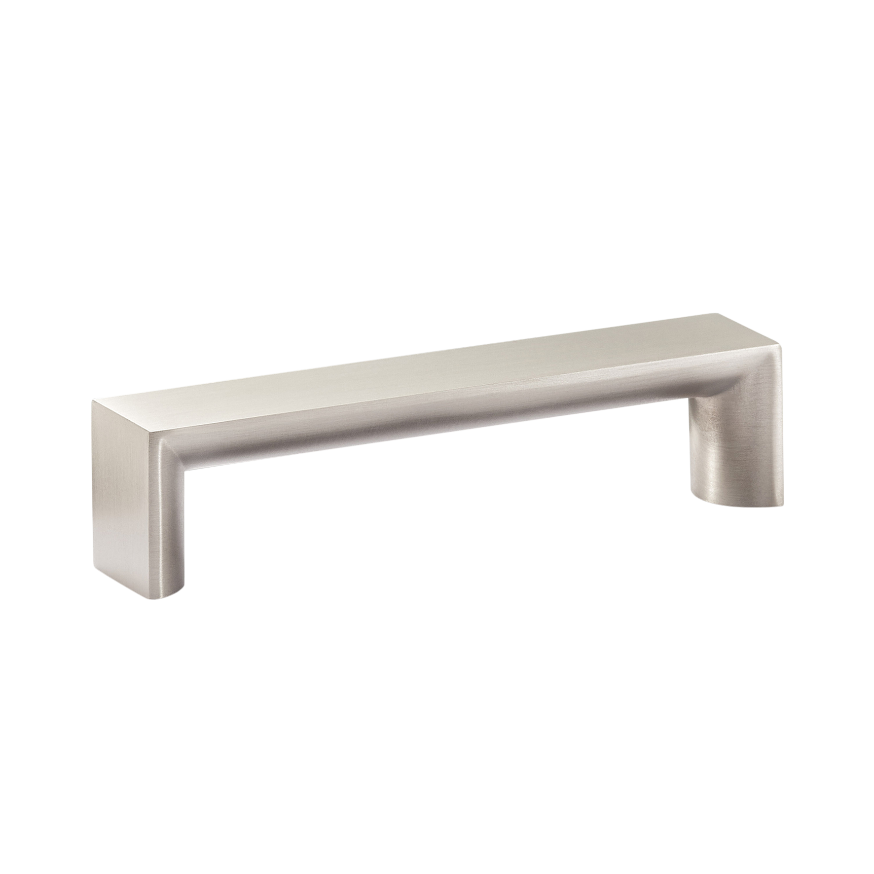 Momo Boston D Handle 96mm in Dull Brushed Nickel